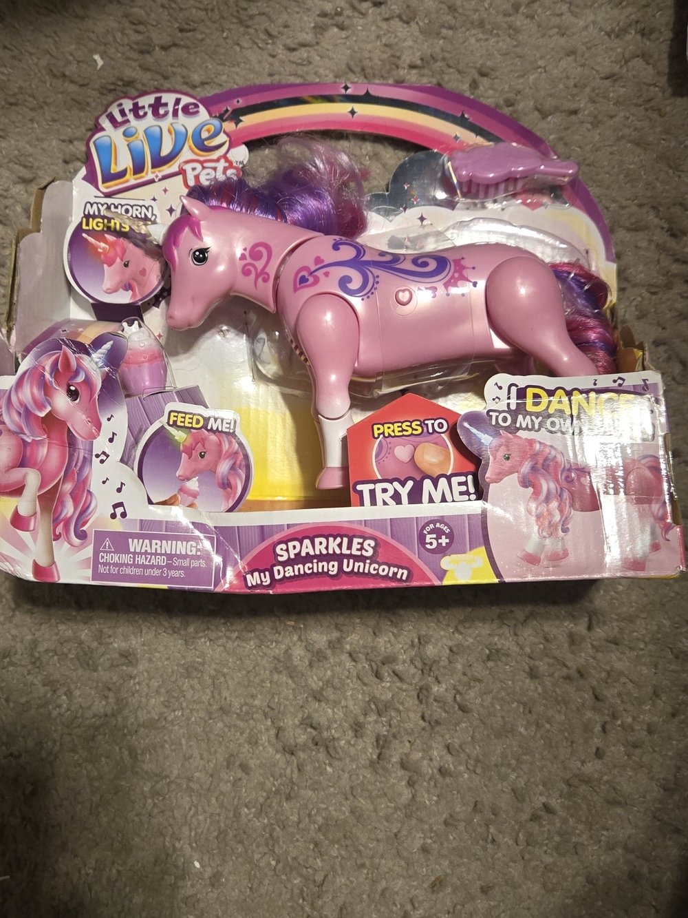 Sparkles My Dancing Unicorn - Pink